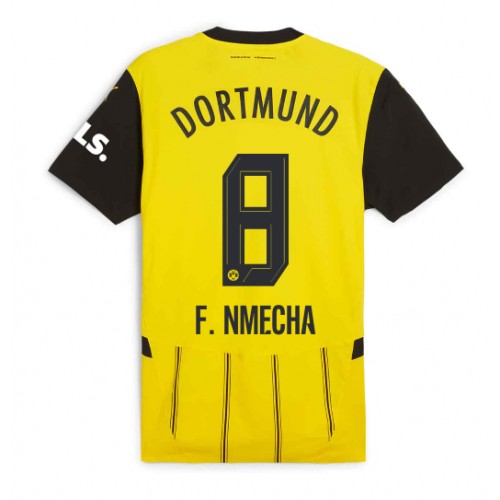 Fotbalové Dres Borussia Dortmund Felix Nmecha #8 Domácí 2024-25 Krátký Rukáv